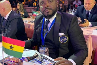 President of the Ghana Bodybuilding and Fitness Association, Hay Yartey