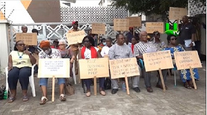 Some pensioners at the Ministry of Finance