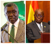 Prof Frimpong-Boateng and President Nana Addo Dankwa Akufo-Addo