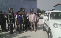 Vice President Amissah-Arthur with CEO of Kantanka Kwadwo Safo and others