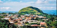 Amedzofe is the highest human settlement in Ghana with altitude 677 metres above sea level