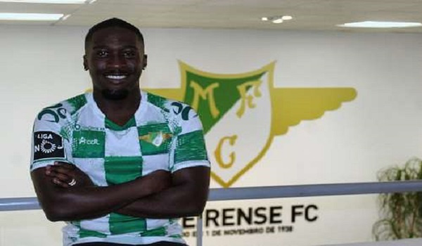 Godfried Frimpong,  Defender for Portuguese side Moreirense in the Primeira Liga