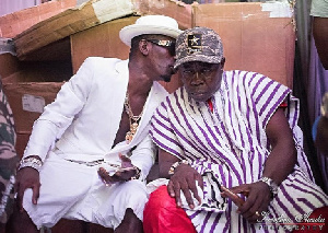 Shatta Wale And His Father Shatta Capo