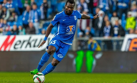 Aziz Tetteh gave Dynamo Moscow the lead in the 29th minute