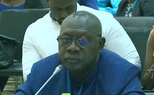 Osei Bonsu Amoah at the ministerial vetting