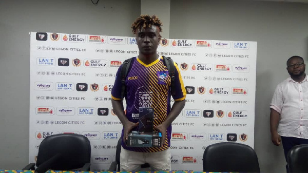 Medeama SC player, Patrick Yeboah