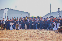 Elated staff of Sandvik Mining and Construction Limited