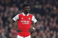 Arsenal winger, Bukayo Saka