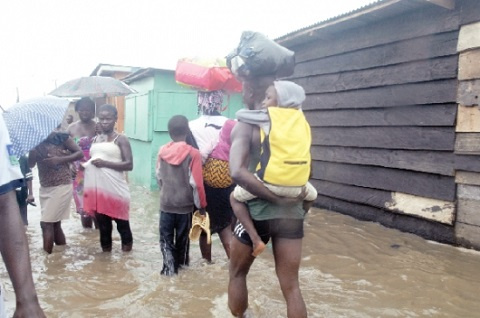 Kumasi flood - File photo