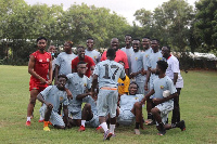 Sabahn Quaye at Accra Hearts of Oak training