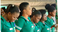 A photo of nurses