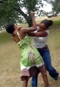 File Photo: Two women fighting