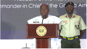 President Nana Akufo Addo speaking during IMDEC 2023