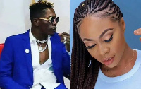 Dancehall artiste, Shatta Wale and his ex-girlfriend, Michy