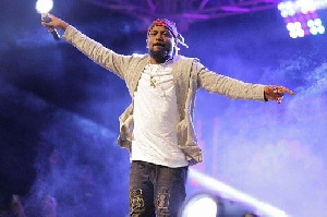 Samini thrilled patrons to his best tunes at the event on Saturday