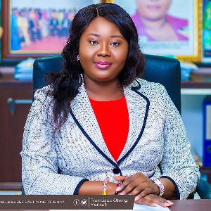 Deputy Minister of Gender, Children and Social Protection, Hon. Francisca Oteng Mensah