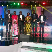 Lucy Quist, Sir Sam Jonah, Anna Bossman, Ozwald Boateng, Sir David Adjaye andHerman Chinery-Hesse