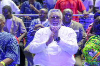 Former President Jerry John Rawlings