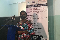 Linda Asante-Agyei, Vice President of the Ghana Journalists Association (GJA)