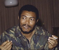 The late former President of Ghana, Jerry John Rawlings