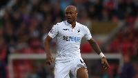 Swansea City forward Andre Ayew