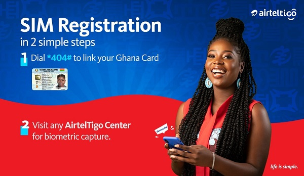 AirtelTigo has created additional registration points nationwide for the SIM re-registration