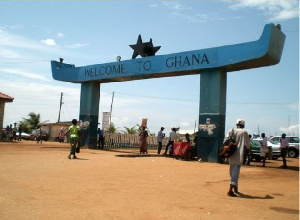 Ghana's land borders were closed due to COVID-19 in March 2020