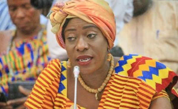 Former Minister of Tourism, Arts and Culture, Catherine Abelema Afeku