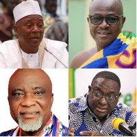 The four are said to have publicly endorsed 'someone' other than NPP's flagbearer Dr. Bawumia