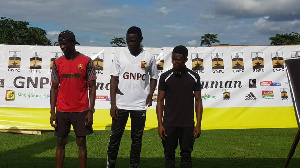 Edwin Gadayi won the GNPC Ghana's Fastest  Kumasi Open