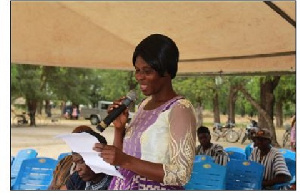 Kasena- Nankana West District Director of Education, Ms Victoria Aganalie Mahama