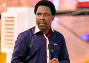 Prophet T.B. Joshua,founder and General Overseer of the Synagogue Church of All Nation