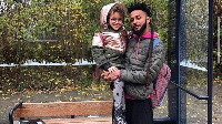 Wanlov The Kubolor and his daughter