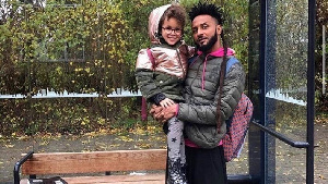 Wanlov The Kubolor and his daughter