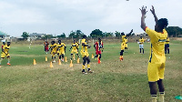 Hearts of Oak in training