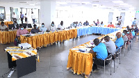 A view of the various representatives of the port reception facilities at the training program