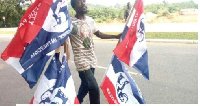 File photo of the NPP flag