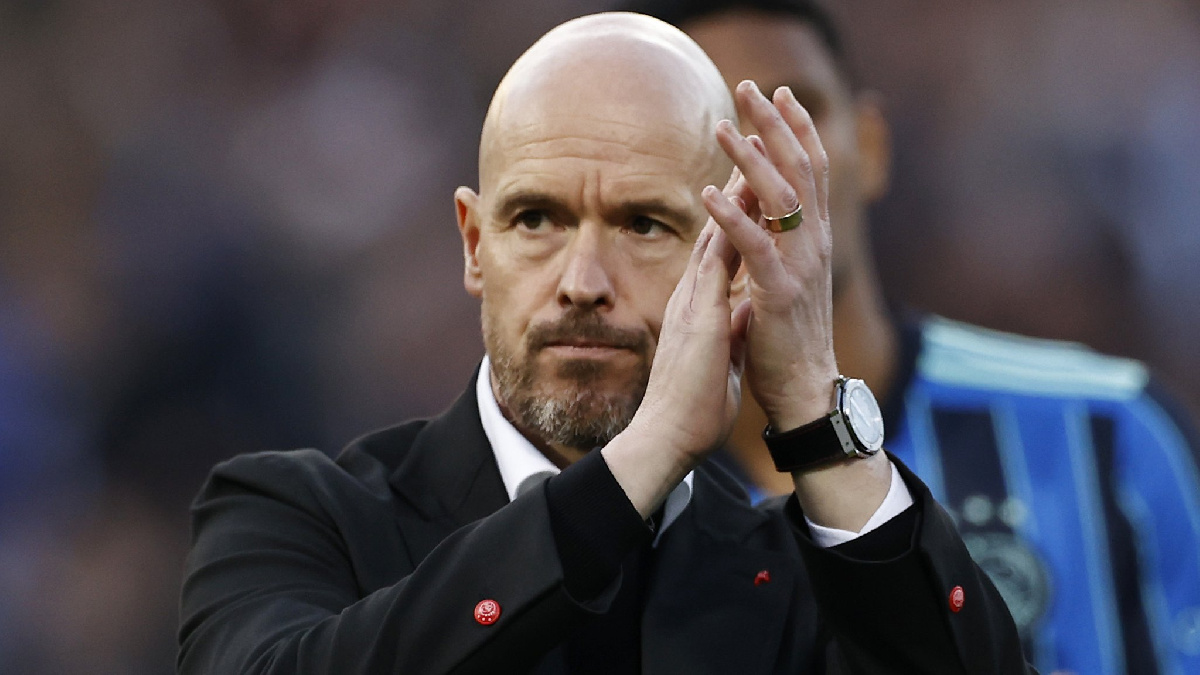 Ajax coach, Erik Ten Hag