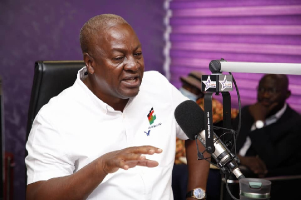 John Dramani Mahama, flagbearer of NDC