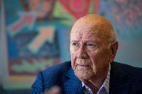 Late FW de Klerk, South Africa’s last white president