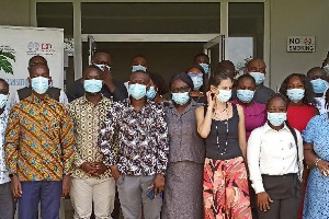 Participants at a sensitization workshop by MELR and the ILO