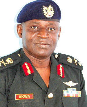 Major General Obed Boamah Akwa, Chief of Army Staff of the Ghana Armed Forces