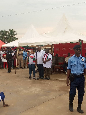 John Mahama at Ahanta West Constituency