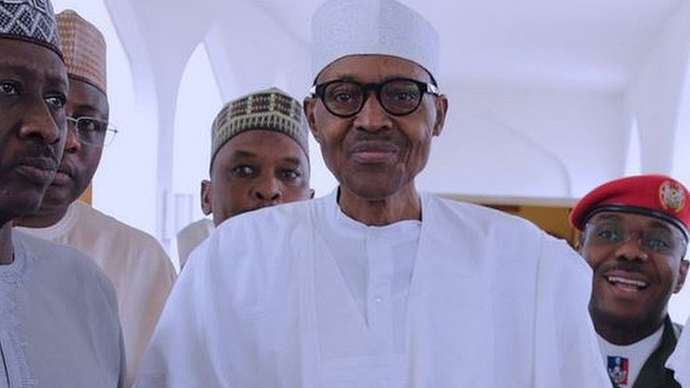 President of Nigeria,  Muhammadu Buhari