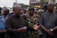 Former President and flagbearer of the NDC, John Dramani Mahama