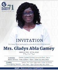 Mrs. Gladys Gamey