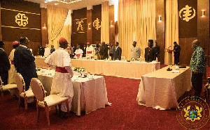 Some clergy meeting Akufo-Addo