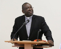 Moderator of Evangelical Presbyterian Church, Rt. Rev. Dr. Seth Senyo Agidi