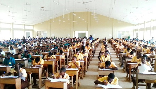 File photo: Students during an examination