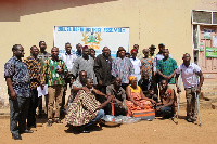 The beneficiaries were presented with various start-up kits to aid in starting up their businesses